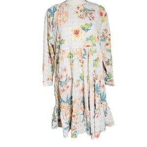 Zara Floral Long Sleeve Dress